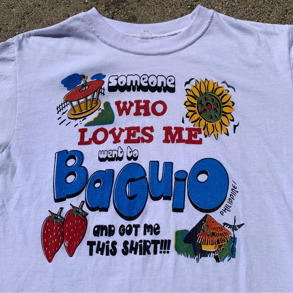 ✨ VINTAGE PHILIPPINES BAGUIO SHIRT ✨ - Picture 2 of 3